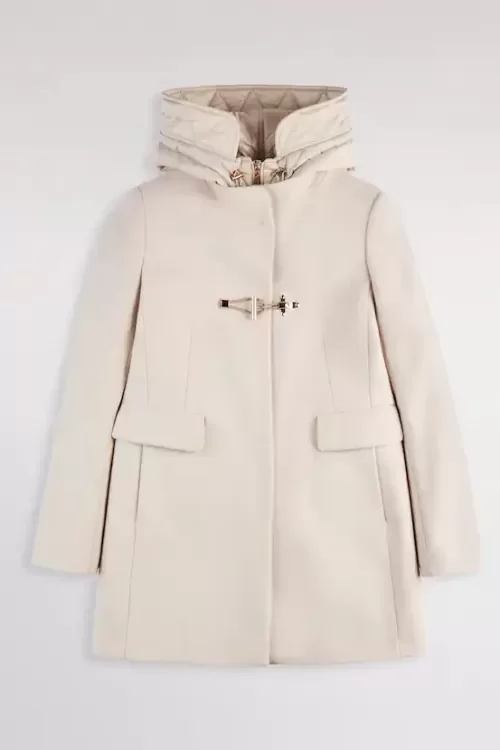 Toggle Coat in Panno di Lana Mélange