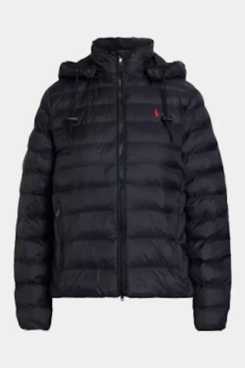 Giacca ripiegabile con cappuccio