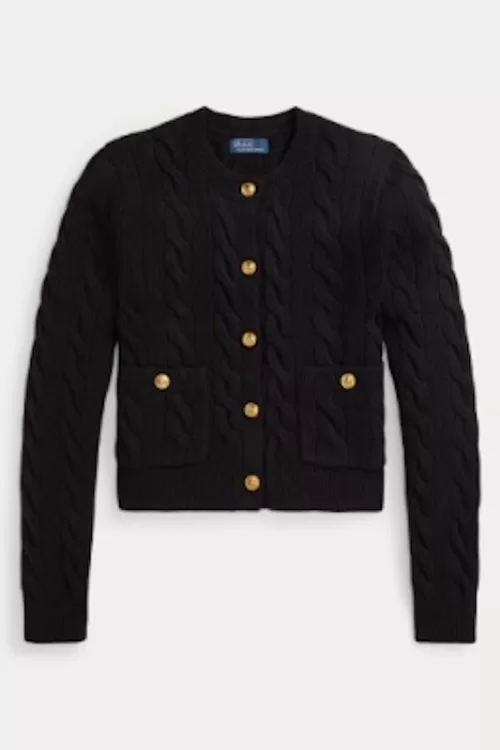 Cardigan in lana e cashmere