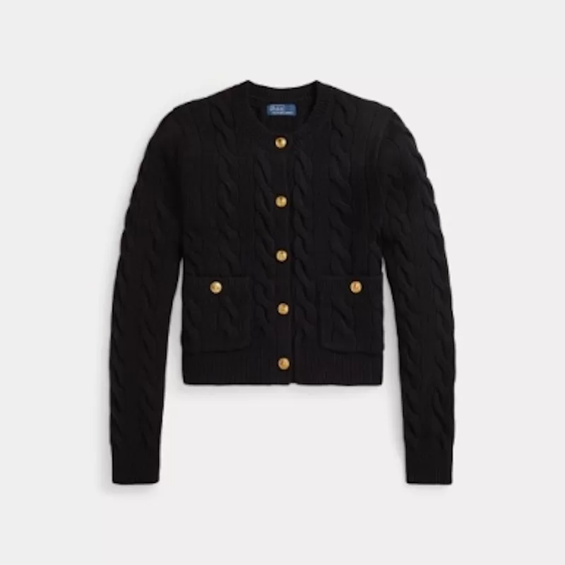 Cardigan in lana e cashmere