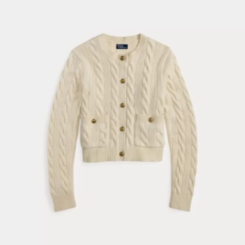Cardigan in lana e cashmere - immagine 3