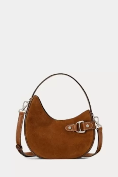 BORSA A TRACOLLA TASHA PICCOLA IN CAMOSCIO