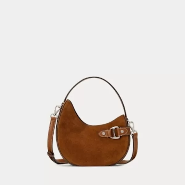 BORSA A TRACOLLA TASHA PICCOLA IN CAMOSCIO