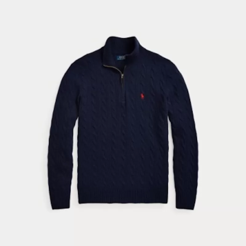 Maglia in lana e cashmere a trecce - immagine 2