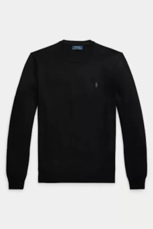 Maglia girocollo lana lavabile Slim-Fit