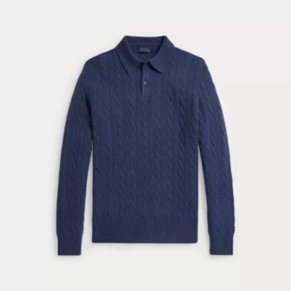 Maglia in lana e cashmere a trecce