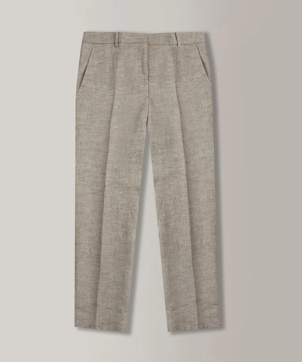 Incotex – Pantalone Regular Fit In Lino